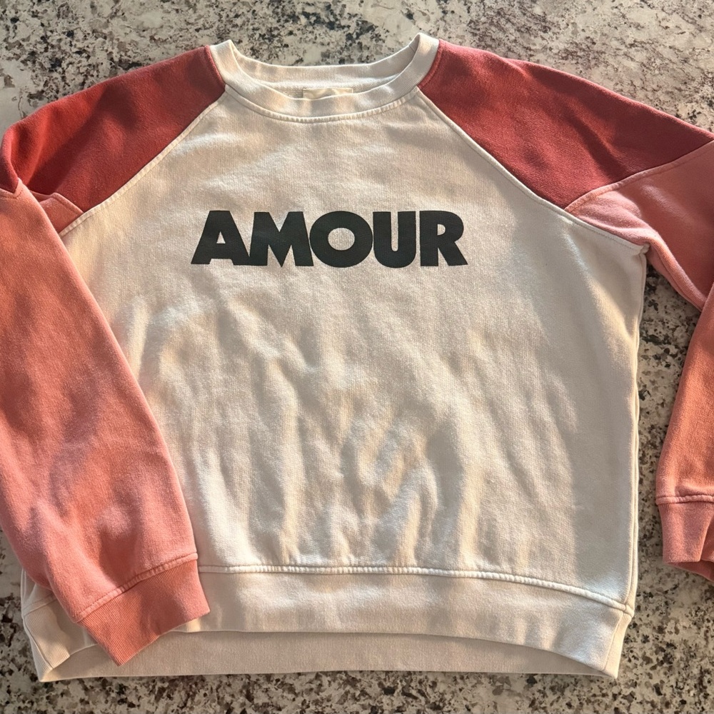 Sezane Women's Crew Neck Sweatshirt - Amour